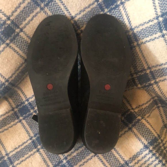 Blondo Waterproof Black Suede Ankle Boots, like new - Women’s 8W - Picture 5 of 7